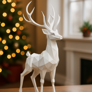 Polygon Reindeer